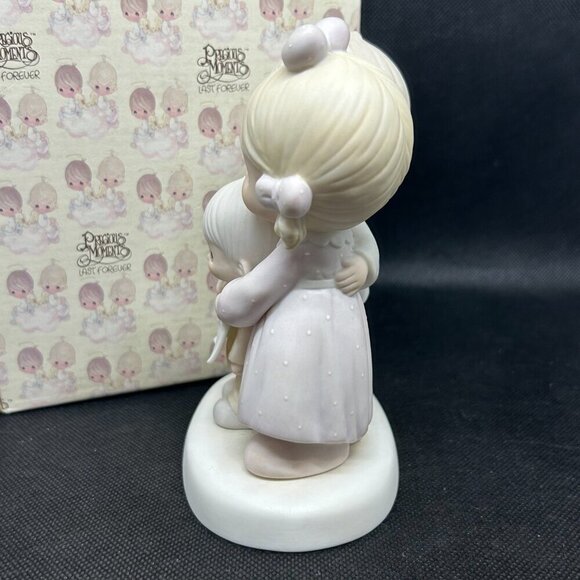 Precious Moments "God Bless The Day We Found You" figurine (boy) Signed by Sam - Picture 4 of 5